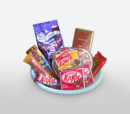 Chocolate Hills-Chocolate,Gourmet,Basket,Hamper