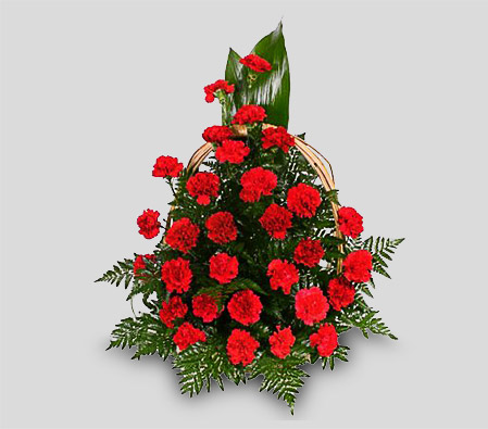 Funeral Basket Arrangement